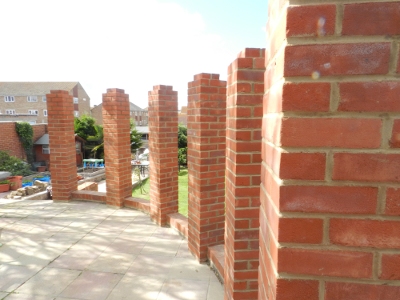 brick pillar circle400