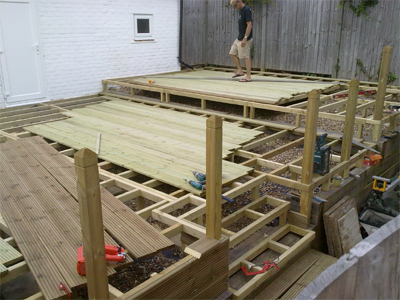 decking framework understruction