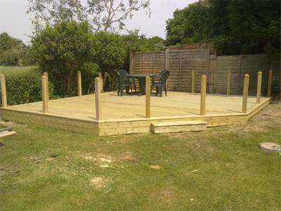 decking patio horsham