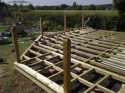 decking rustington frame