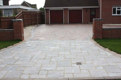 granite driveway entrance rustington