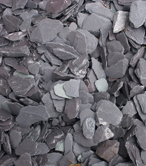 material blue slate chippings