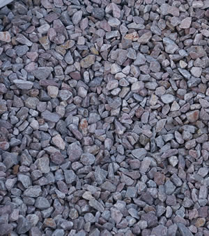material devon pink chippings