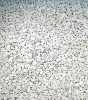 material white spar chippings