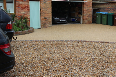 resin bound shingle edging bricks drive angmering